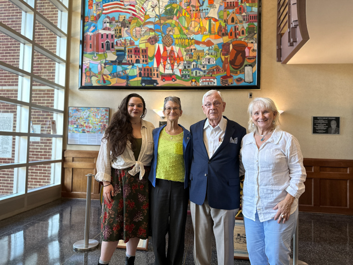 Nick Bragg filming in Oxford, NC